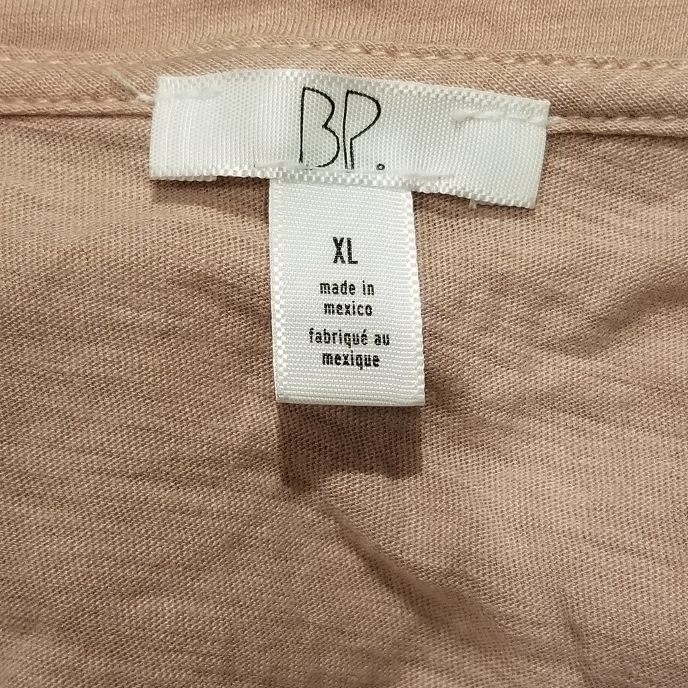 BP T-Shirt Pink XL  Short Sleeve Twist Front - Picture 6 of 6